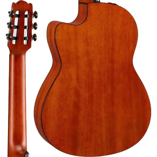 Violão Yamaha NCX1C Eletroacústico Nylon Natural por 3.499,00 à vista no boleto/pix ou parcele em até 12x sem juros. Compre na loja Mundomax!