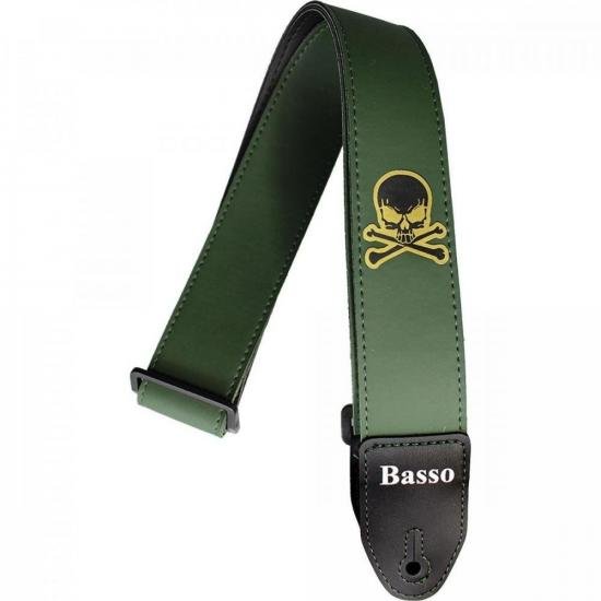Correia para Instrumentos BASSO de Corda SF128 Verde (71625)