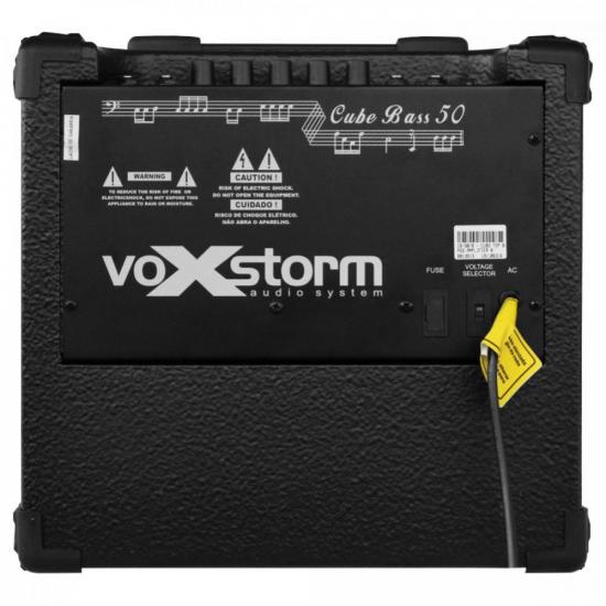 Cubo para Contrabaixo 20W Top Bass CB50 Preto VOXSTORM por 979,99 à vista no boleto/pix ou parcele em até 10x sem juros. Compre na loja Mundomax!