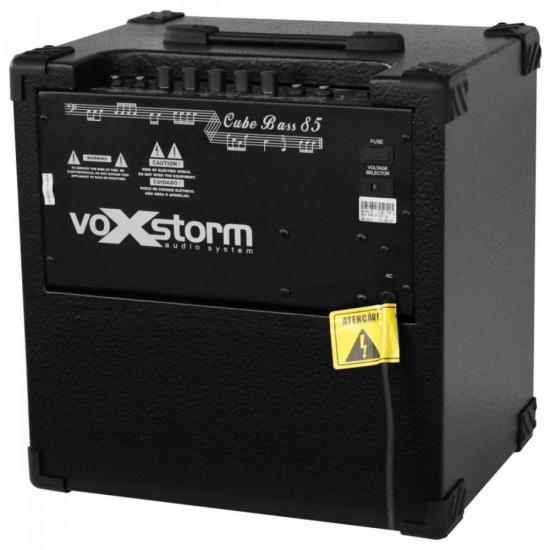 Cubo para Contrabaixo 40W Top Bass CB85 Preto VOXSTORM por 0,00 à vista no boleto/pix ou parcele em até 1x sem juros. Compre na loja Mundomax!
