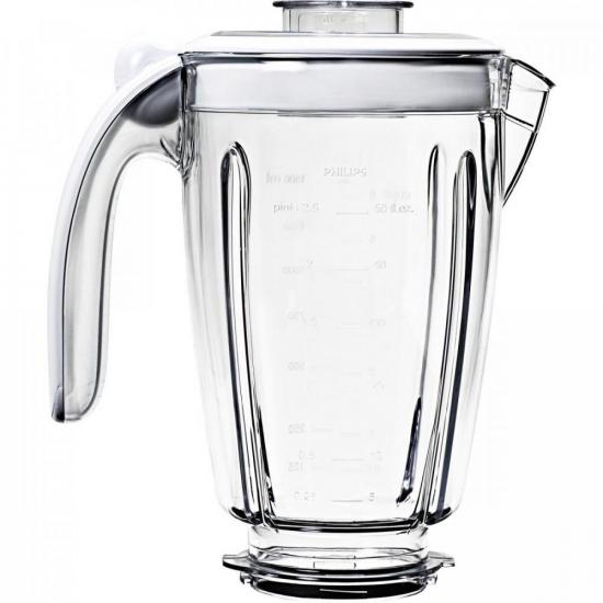 Copo para Liquidificador com Tampa + Sobretampa HR2984/00 PHILIPS WALITA por 0,00 à vista no boleto/pix ou parcele em até 1x sem juros. Compre na loja Mundomax!