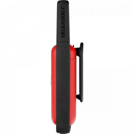 Rádio Comunicador Talkabout Motorola T110BR 25km Vermelho por 289,00 à vista no boleto/pix ou parcele em até 10x sem juros. Compre na loja Mundomax!