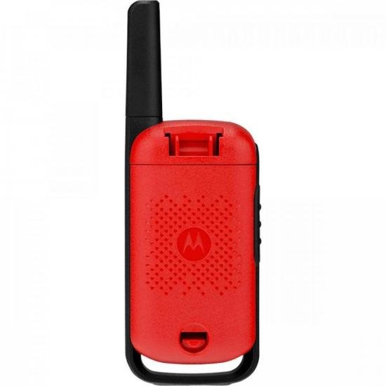 Rádio Comunicador Talkabout Motorola T110BR 25km Vermelho por 289,00 à vista no boleto/pix ou parcele em até 10x sem juros. Compre na loja Mundomax!