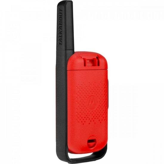 Rádio Comunicador Talkabout Motorola T110BR 25km Vermelho por 289,00 à vista no boleto/pix ou parcele em até 10x sem juros. Compre na loja Mundomax!