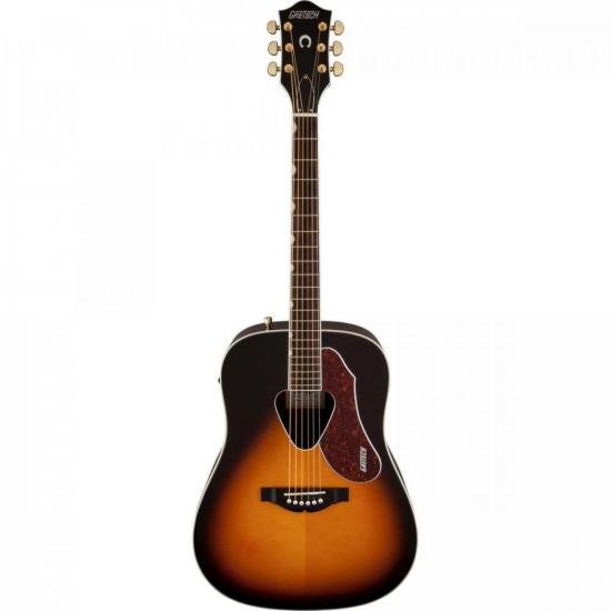 Violão Eletroacústico Gretsch G5024e Aço Sunburst por 4.193,00 à vista no boleto/pix ou parcele em até 12x sem juros. Compre na loja Mundomax!