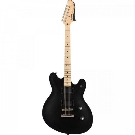 Guitarra Squier Contemporary Starcaster Preto liso por 0,00 à vista no boleto/pix ou parcele em até 1x sem juros. Compre na loja Mundomax!