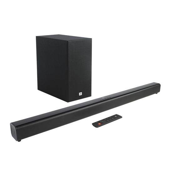 Soundbar com Subwoofer 2.1 Bluetooth 220W Cinema SB160 Preta JBL (71776)
