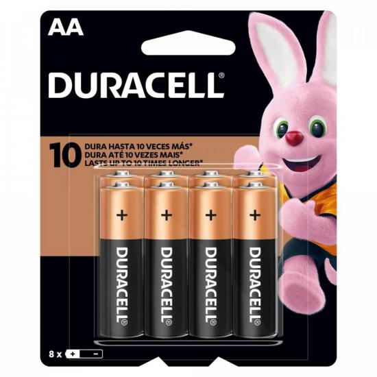 Pilha Alcalina AA MN1500B8 DURACELL por 33,90 à vista no boleto/pix ou parcele em até 1x sem juros. Compre na loja Mundomax!