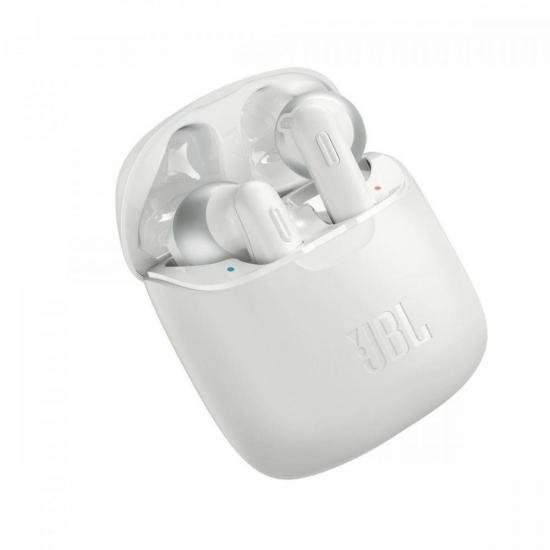 Fone de Ouvido Bluetooth Tune 220TWS Branco JBL por 661,90 à vista no boleto/pix ou parcele em até 10x sem juros. Compre na loja Mundomax!