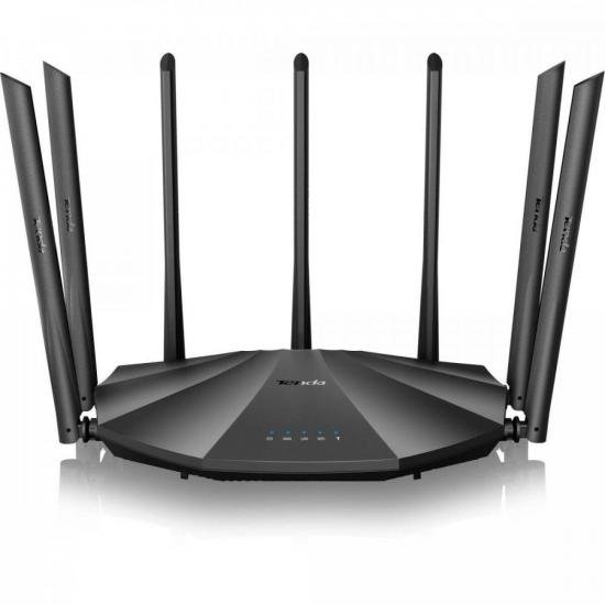 Roteador Wireless Gigabit Dual Band AC23 Preto TENDA por 749,99 à vista no boleto/pix ou parcele em até 10x sem juros. Compre na loja Mundomax!