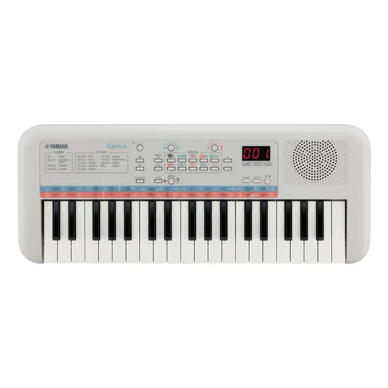 Mini Teclado Yamaha PSS-E30 Remie Branco por 529,99 à vista no boleto/pix ou parcele em até 10x sem juros. Compre na loja Mundomax!