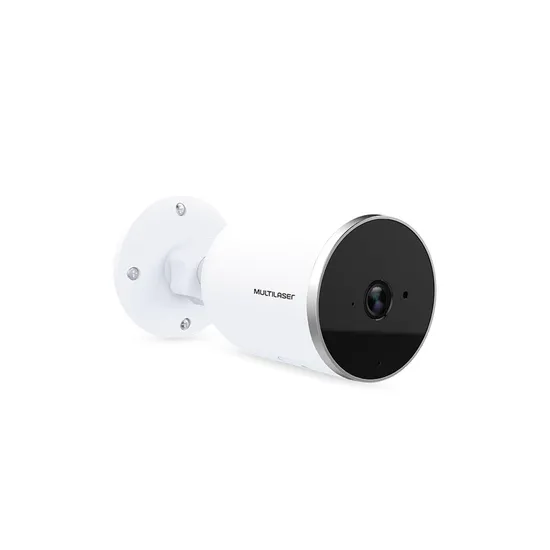Câmera Externa Inteligente Full HD Wi-Fi SE222 Branca MULTILASER (71987)