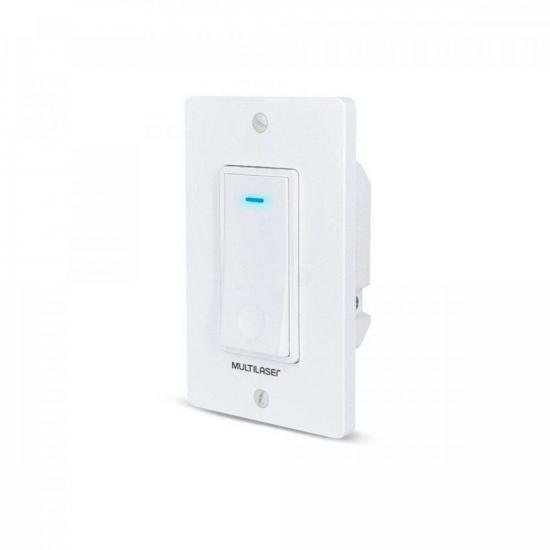 Interruptor Inteligente 1 Tecla Wi-Fi SE235 Branco MULTILASER por 134,90 à vista no boleto/pix ou parcele em até 5x sem juros. Compre na loja Mundomax!