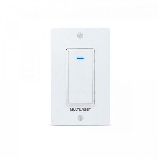Interruptor Inteligente 1 Tecla Wi-Fi SE235 Branco MULTILASER por 134,90 à vista no boleto/pix ou parcele em até 5x sem juros. Compre na loja Mundomax!