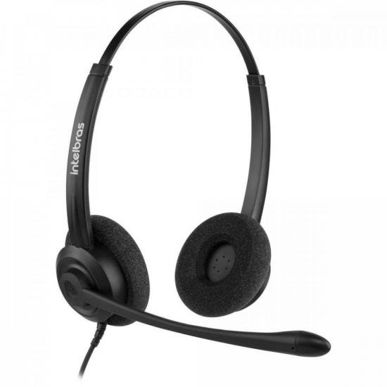 Fone Headset Biauricular USB CHS 60B Preto INTELBRAS por 359,99 à vista no boleto/pix ou parcele em até 10x sem juros. Compre na loja Mundomax!