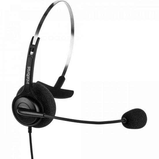Fone Headset Monoauricular RJ9 CHS 40 Preto INTELBRAS por 99,00 à vista no boleto/pix ou parcele em até 3x sem juros. Compre na loja Mundomax!