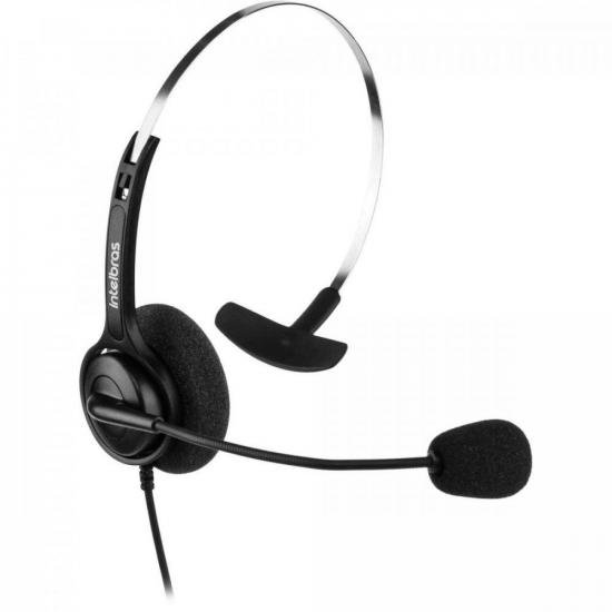 Fone Headset Monoauricular RJ9 CHS 40 Preto INTELBRAS por 99,00 à vista no boleto/pix ou parcele em até 3x sem juros. Compre na loja Mundomax!
