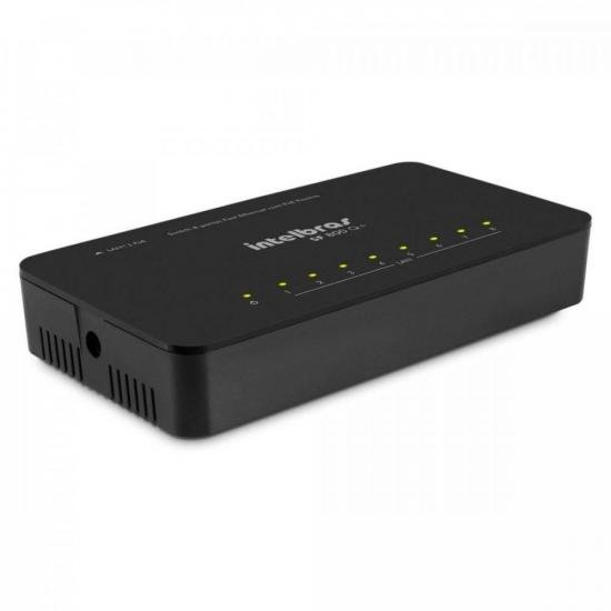 Switch 8 Portas 100Mbps SF 800 Preto INTELBRAS por 72,00 à vista no boleto/pix ou parcele em até 2x sem juros. Compre na loja Mundomax!