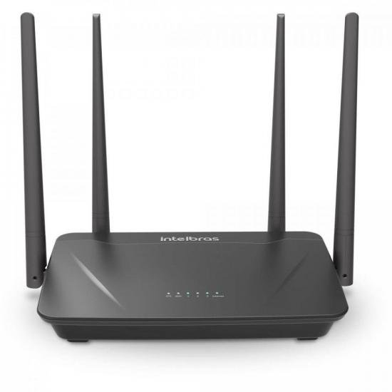Roteador Wireless Dual Band ACtion RF 1200 Preto INTELBRAS por 269,99 à vista no boleto/pix ou parcele em até 10x sem juros. Compre na loja Mundomax!
