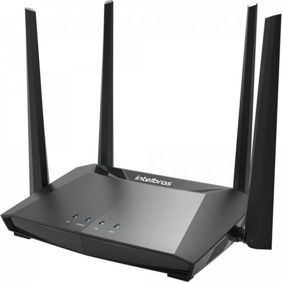 Roteador Wireless Dual Band com Portas Gigas ACtion RG 1200 Preto por 398,90 à vista no boleto/pix ou parcele em até 10x sem juros. Compre na loja Mundomax!