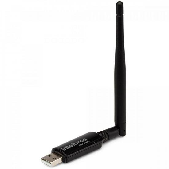 Adaptador USB Wireless com Antena 300Mbps IWA3001 Preto INTELBRAS por 110,00 à vista no boleto/pix ou parcele em até 4x sem juros. Compre na loja Mundomax!