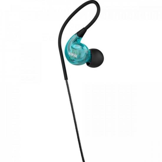 Fone de Ouvido Vokal E40 In Ear Azul por 89,00 à vista no boleto/pix ou parcele em até 3x sem juros. Compre na loja Mundomax!