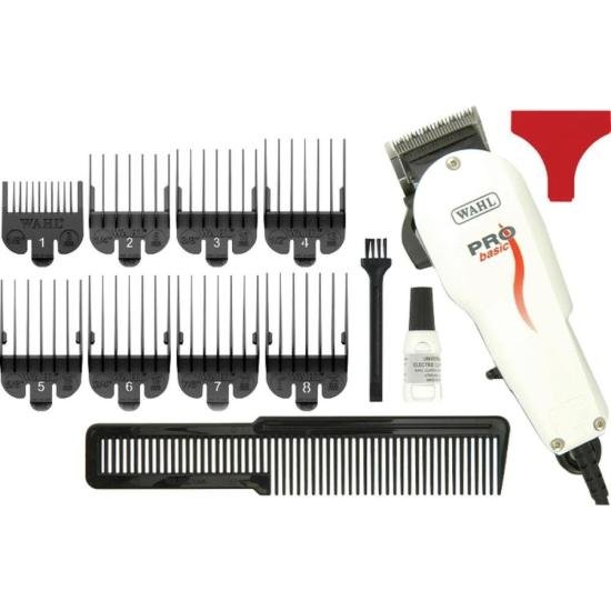 Máquina de Corte Wahl Pro Basic 127V por 314,99 à vista no boleto/pix ou parcele em até 10x sem juros. Compre na loja Mundomax!