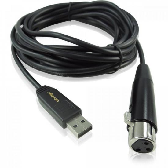 Cabo de Interface USB para Microfone MIC-2 Preto BEHRINGER (72086)