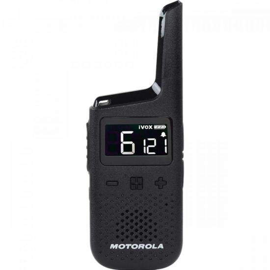 Rádio Comunicador Talkabout Motorola T38BR 32km Preto por 534,99 à vista no boleto/pix ou parcele em até 10x sem juros. Compre na loja Mundomax!