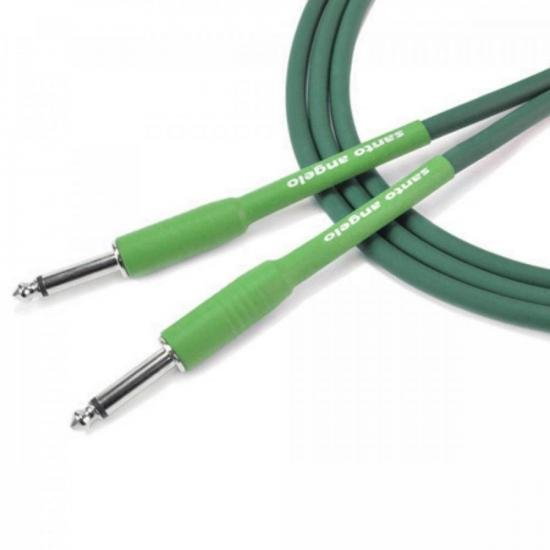 Cabo para Instrumentos 4,57m P10 15FT Kando Limão Verde SANTO ANGELO por 0,00 à vista no boleto/pix ou parcele em até 1x sem juros. Compre na loja Mundomax!