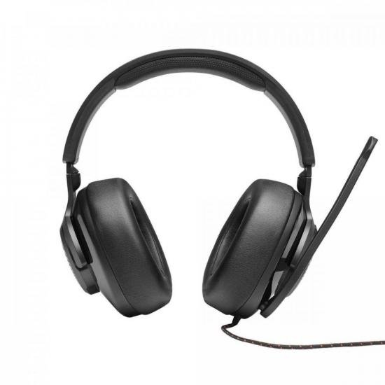 Headset Gamer Quantum 200 Preto JBL por 499,99 à vista no boleto/pix ou parcele em até 10x sem juros. Compre na loja Mundomax!