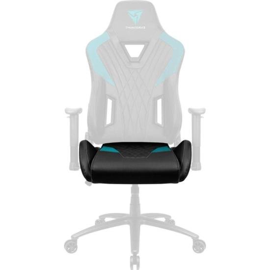 Assento Para Cadeira DC3 Preto/Ciano ThunderX3 (72200)
