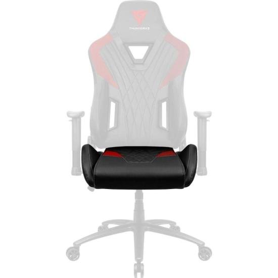 Assento Para Cadeira DC3 Preto/Vermelho ThunderX3 (72201)