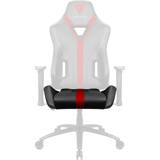 Assento Para Cadeira YC3 Preto/Vermelho ThunderX3 (72216)