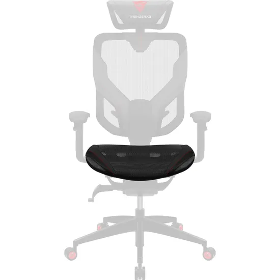 Assento Para Cadeira Yama7 Preto/Vermelho ThunderX3 (72245)