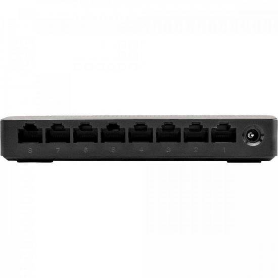 Switch 8 Portas Gigabit Ethernet 1000 Mbps SG 800Q Preto INTELBRAS por 226,90 à vista no boleto/pix ou parcele em até 9x sem juros. Compre na loja Mundomax!