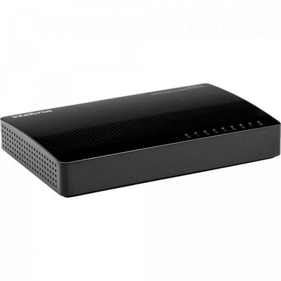 Switch 8 Portas Gigabit Ethernet 1000 Mbps SG 800Q Preto INTELBRAS por 226,90 à vista no boleto/pix ou parcele em até 9x sem juros. Compre na loja Mundomax!