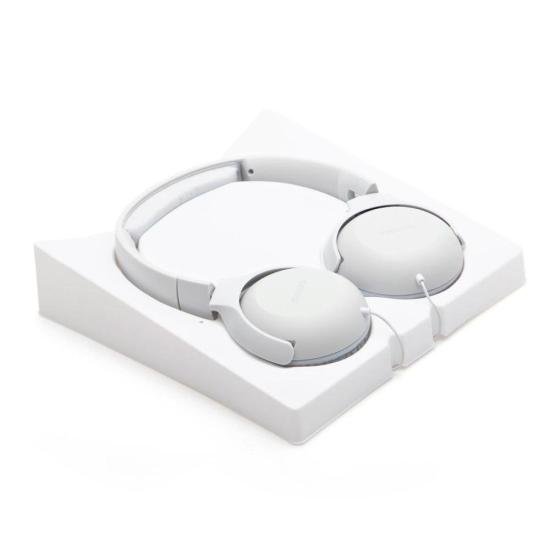 Fone de Ouvido Philips TAUH201 Branco por 87,99 à vista no boleto/pix ou parcele em até 3x sem juros. Compre na loja Mundomax!