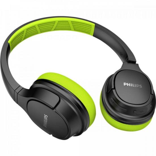 Fone de Ouvido Bluetooth TASH402LF/00 Verde/Preto PHILIPS por 266,90 à vista no boleto/pix ou parcele em até 10x sem juros. Compre na loja Mundomax!