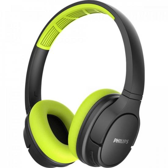 Fone de Ouvido Bluetooth TASH402LF/00 Verde/Preto PHILIPS por 266,90 à vista no boleto/pix ou parcele em até 10x sem juros. Compre na loja Mundomax!
