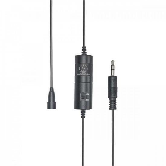 Microfone Condensador Omnidirecional de Lapela ATR3350XIS Preto AUDIO por 337,90 à vista no boleto/pix ou parcele em até 10x sem juros. Compre na loja Mundomax!