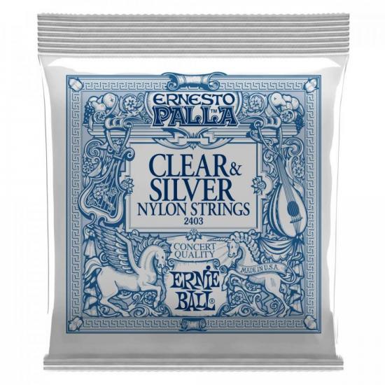 Encordoamento para Violão ERNIE BALL Clássico Nylon Médio Ernesto Palla (72346)