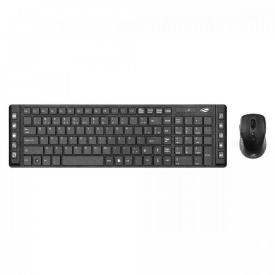 Kit Teclado e Mouse C3Tech K-W50BK Sem Fio Preto por 111,90 à vista no boleto/pix ou parcele em até 4x sem juros. Compre na loja Mundomax!