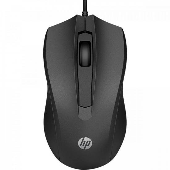 Mouse USB 1600DPI 100 Preto HP por 44,90 à vista no boleto/pix ou parcele em até 1x sem juros. Compre na loja Mundomax!