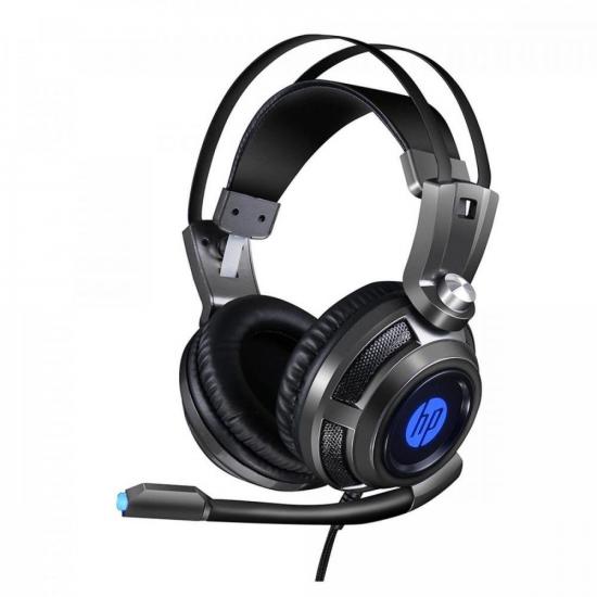 Headset Gamer USB + P2 H200 Preto HP por 257,90 à vista no boleto/pix ou parcele em até 10x sem juros. Compre na loja Mundomax!