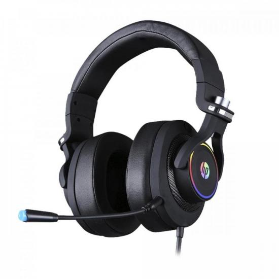 Headset Gamer 7.1 RGB USB H500GS Preto HP por 400,90 à vista no boleto/pix ou parcele em até 10x sem juros. Compre na loja Mundomax!