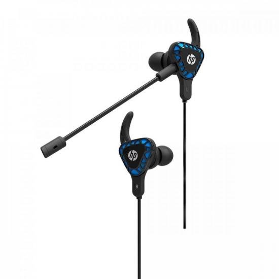 Headset Intra-Auricular P2 H150 Preto/Azul HP por 107,99 à vista no boleto/pix ou parcele em até 4x sem juros. Compre na loja Mundomax!