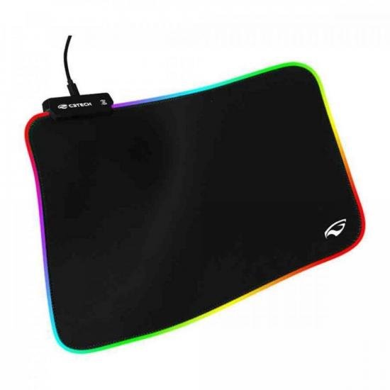 Mouse Pad RGB MP-G2100BK Preto C3TECH por 147,90 à vista no boleto/pix ou parcele em até 5x sem juros. Compre na loja Mundomax!
