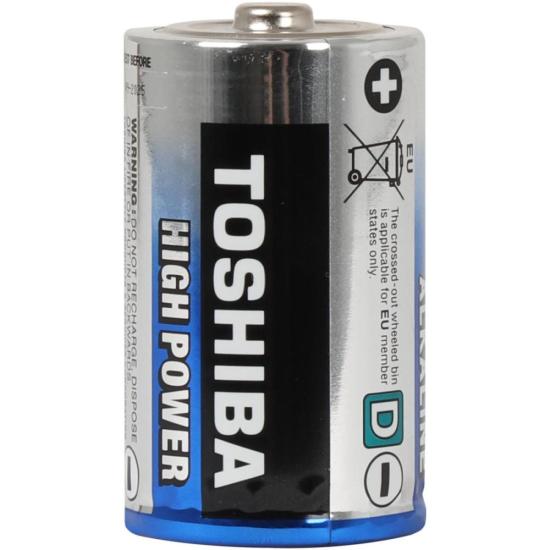 Pilha Alcalina D 1,5V LR20GCP (C/2 Pilhas) Toshiba por 40,00 à vista no boleto/pix ou parcele em até 1x sem juros. Compre na loja Mundomax!