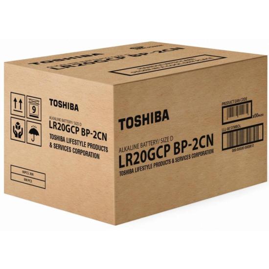 Pilha Alcalina D 1,5V LR20GCP (C/2 Pilhas) Toshiba por 40,00 à vista no boleto/pix ou parcele em até 1x sem juros. Compre na loja Mundomax!